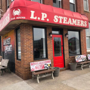 l p steamers door