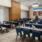Meeting space at Hotel Arundel with chairs and tables