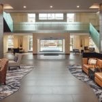Entrance lobby at The Hotel At Arundel Preserve