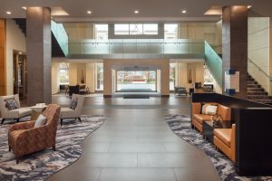 Entrance lobby at The Hotel At Arundel Preserve