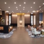 lounging area in Hotel Arundel