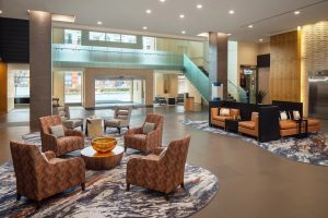 Lobby at the Hotel at Arundel Preserve