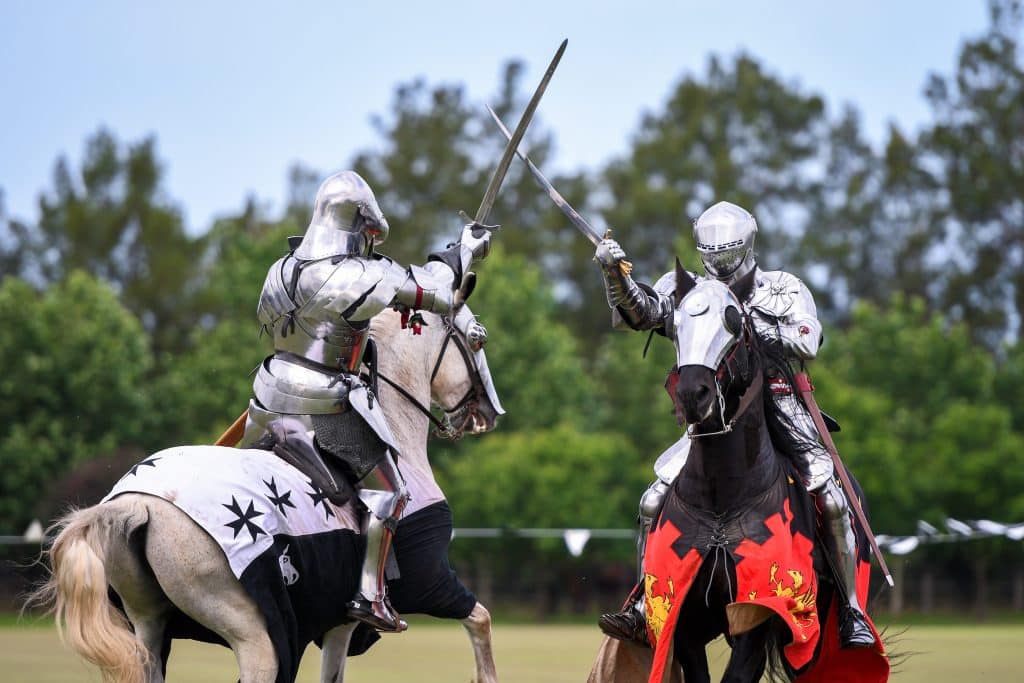 Medieval Times Arundel Mills jousting tournament