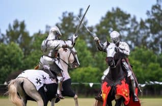 Medieval Times Arundel Mills jousting tournament