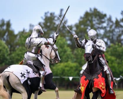 Medieval Times Arundel Mills jousting tournament