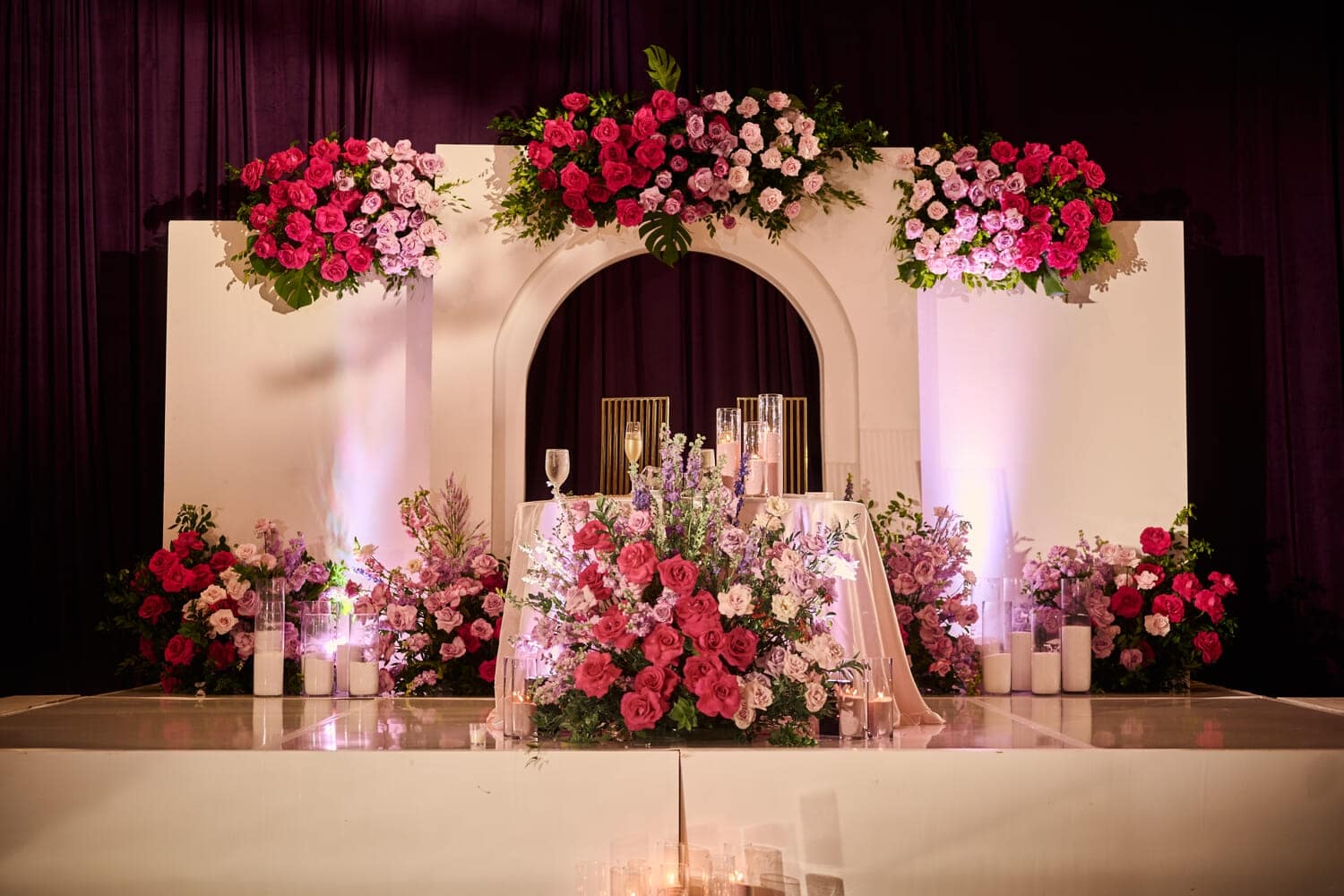Wedding setup